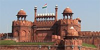 red fort delhi